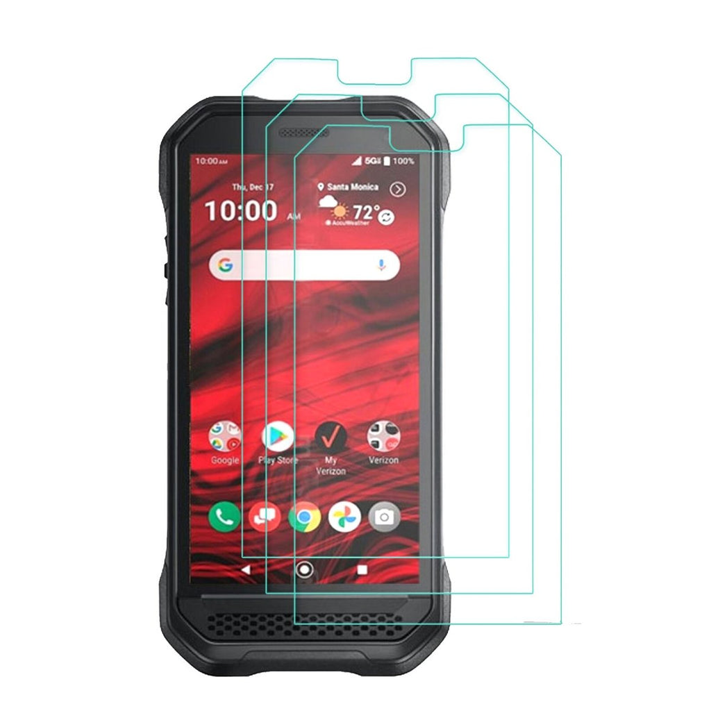 DuraForce Ultra 5G Tempered Glass Screen Protector (3-pack) - Screen Protectors