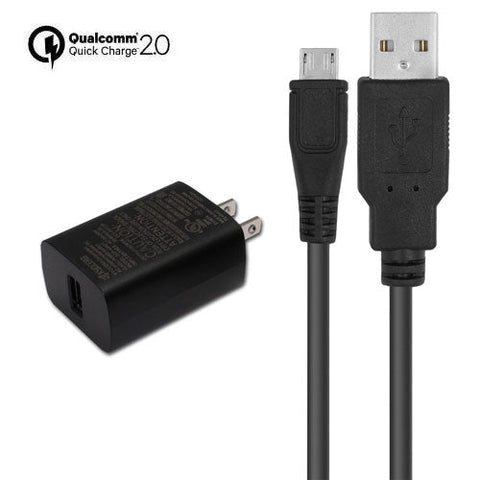 Quick Charge MicroUSB Wall Charger - Chargers